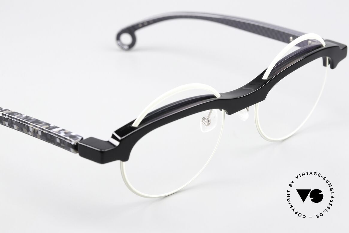 Piero Massaro 902 Kunstvolle Damenbrille, mal wirklich etwas anderes für alle, die sich trauen, Passend für Damen