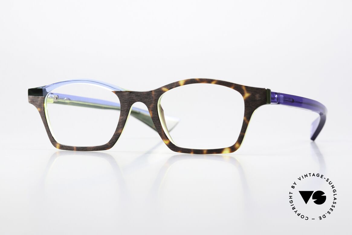 Piero Massaro 464 Sehr Interessantes Farbspiel, edle Piero Massaro Designer-Brille aus Sizilien, Passend für Herren und Damen