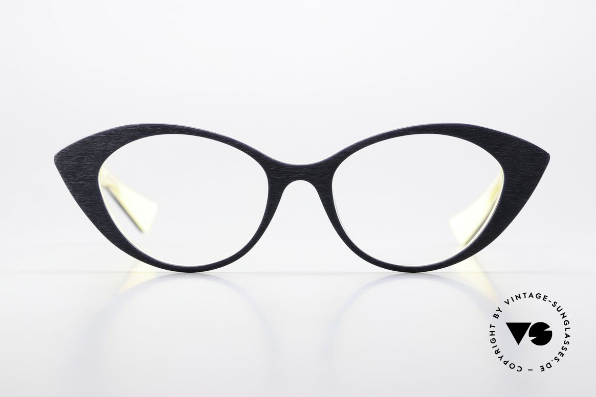 Piero Massaro 462 Designer Cateye Damenbrille, eine außergewöhnlich interessante Damenbrille, Passend für Damen