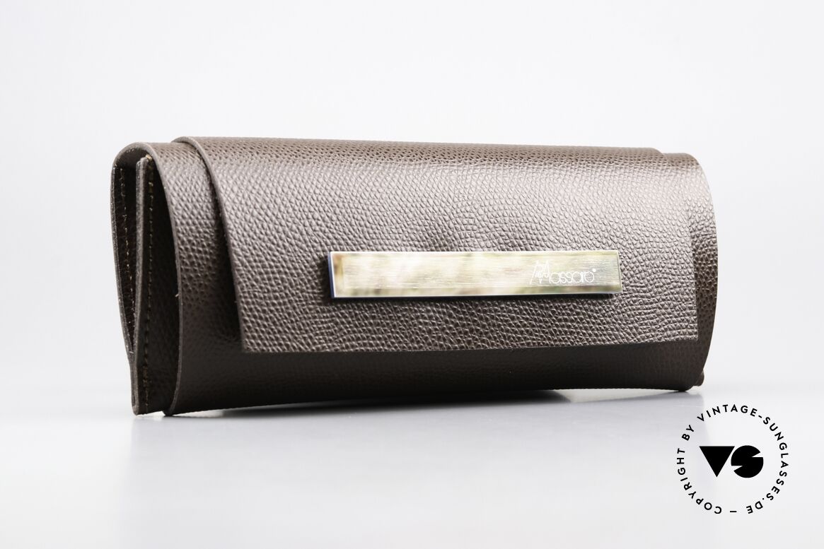 Piero Massaro 432 Gemusterte Designerbrille, Größe: small, Passend für Herren und Damen