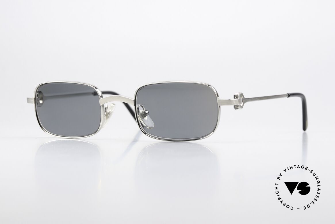 Cartier Dreamer - S Polarisierende Sonnengläser, rare Cartier Luxus vintage Sonnenbrille von 1999, Passend für Herren und Damen