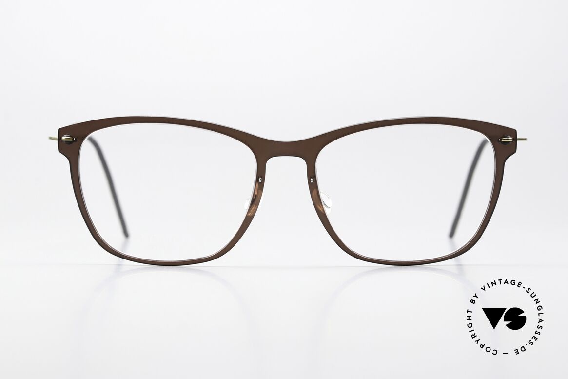 Lindberg 6525 NOW Braun Und Gold In Size 52mm, Modell 6525, Gr. 52/16 in interessanter Kolorierung, Passend für Damen