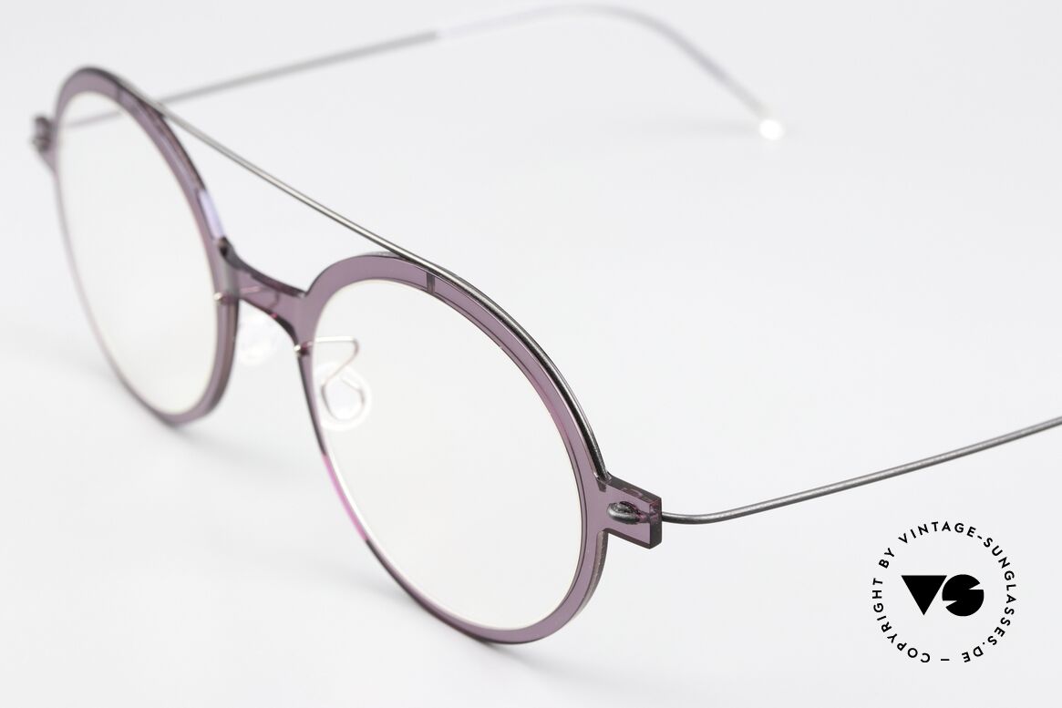 Lindberg 6543 48 NOW Zart Violett Leicht Lila, sehr hochwertiges Compositematerial mit Titanbügeln, Passend für Damen