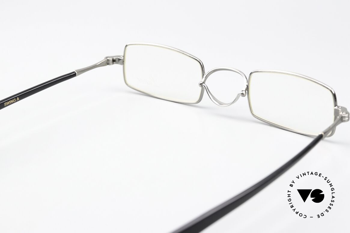 Lunor Swing A 37 Eckige Vintage Lesebrille AS, Größe: medium, Passend für Herren