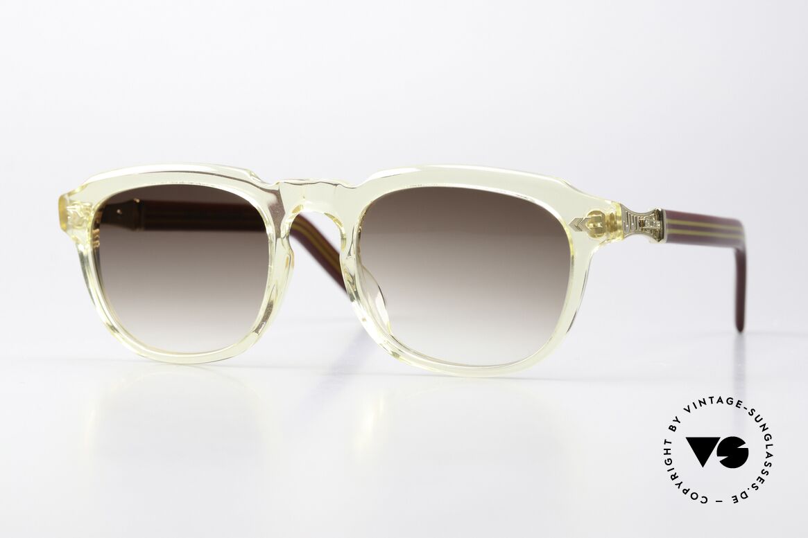 Jean Paul Gaultier 57-1071 Extravagante Designerbrille, vintage Sonnenbrille der Junior Gaultier Collection, Passend für Herren und Damen