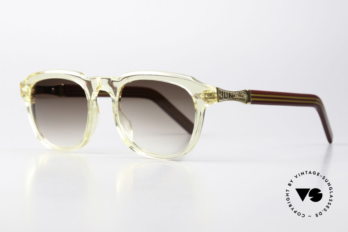 Jean Paul Gaultier 57-1071 Extravagante Designerbrille, ein Stück Zeit-und Modegeschichte aus den 1980ern, Passend für Herren und Damen
