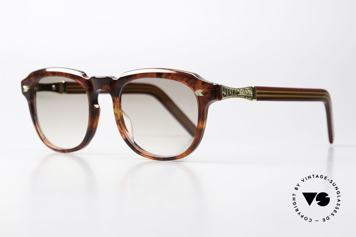 Jean Paul Gaultier 57-1071 Vintage Sammlerbrille 80er, ein Stück Zeit-und Modegeschichte aus den 1980ern, Passend für Herren und Damen