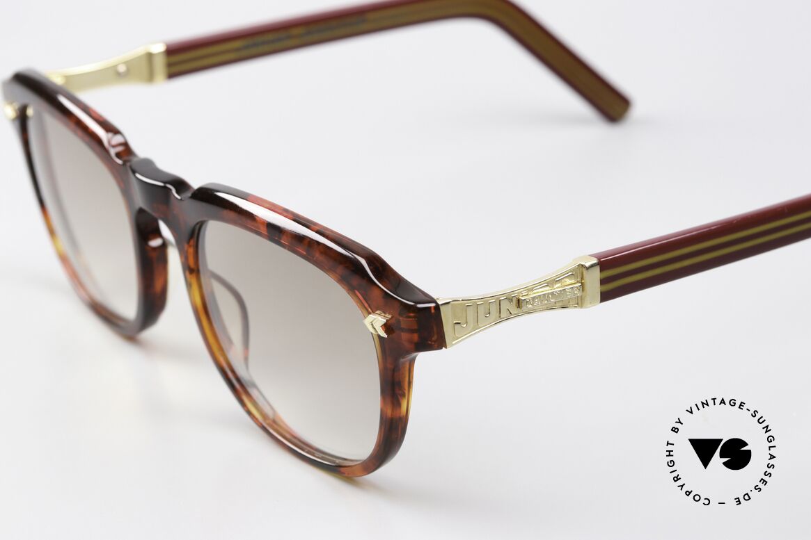 Jean Paul Gaultier 57-1071 Vintage Sammlerbrille 80er, Junior Gaultier Markteinführung 1987 (JP), 1988 (US), Passend für Herren und Damen