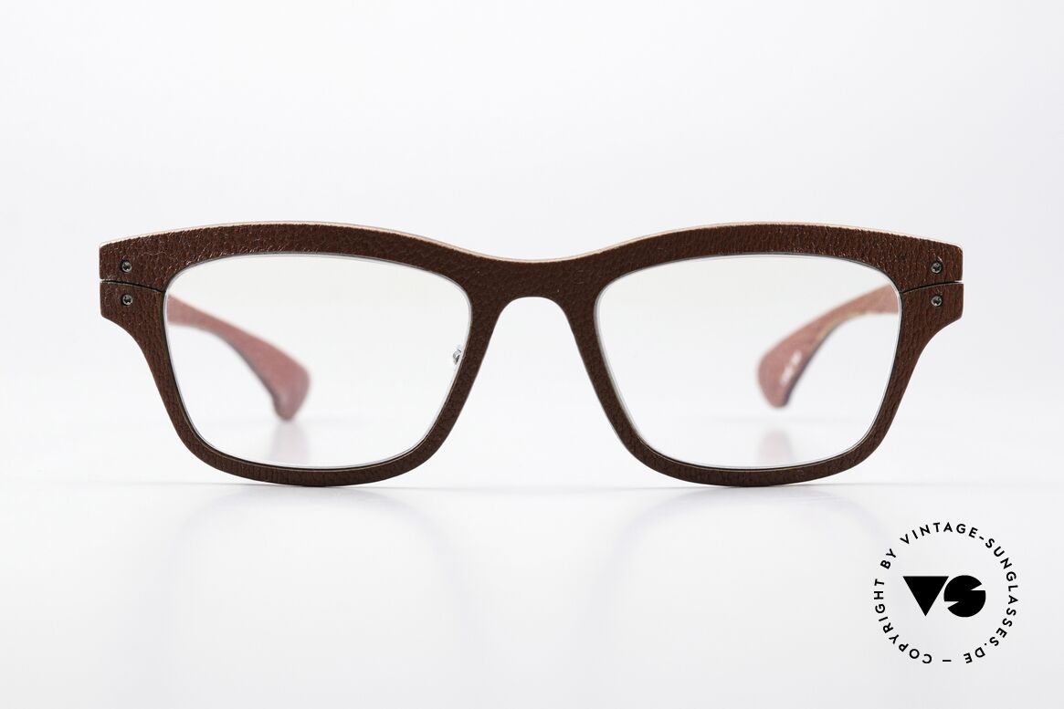 Lucas de Stael Monsieur Seguin 05 Damenbrille Mit Ziegenleder, LUCAS de STAËL, Monsieur Seguin 05, Gr. 48/20, c. 04, Passend für Damen