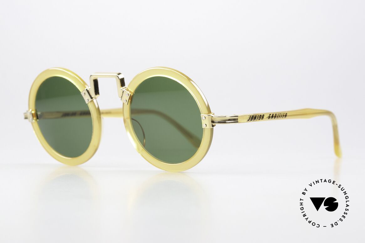 Jean Paul Gaultier 58-0275 Steampunk Sonnenbrille 80er, Markt-Einführung 1987 in Japan und 1988 in Amerika, Passend für Herren und Damen