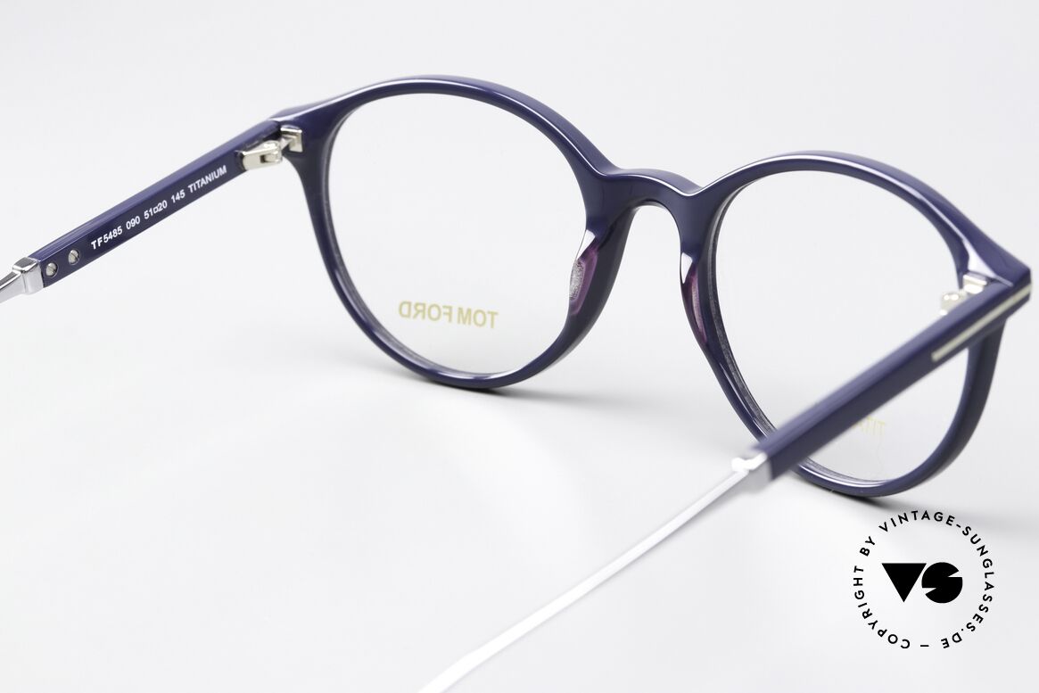 Tom Ford TF5485 Made in Japan Designerbrille, Größe: small, Passend für Damen