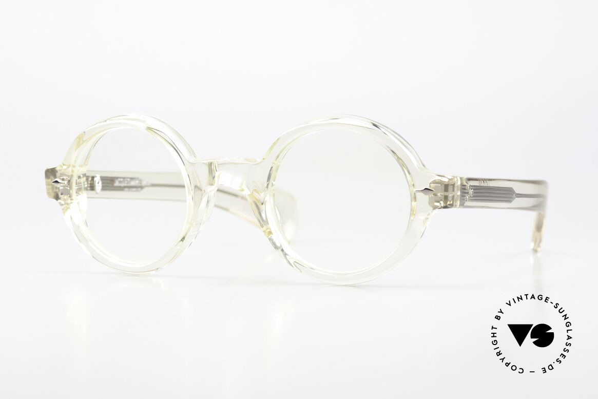 Jacques Marie Mage Fumio Fumio Hayasaka Gewidmet, runde Herrenbrille von Jacques Marie Mage; Fumio, Passend für Herren