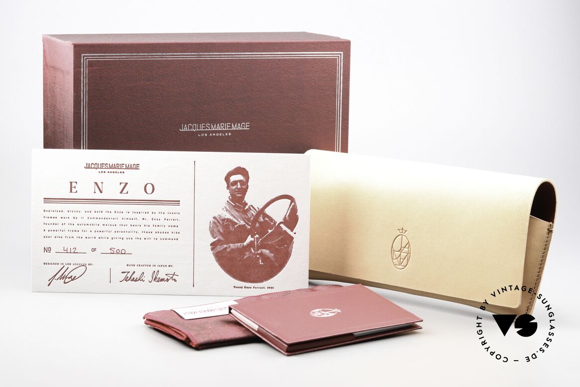Jacques Marie Mage Enzo Hommage an Enzo Ferrari, stilvoller und besser geht's nicht (Nr. 412 von nur 500), Passend für Herren