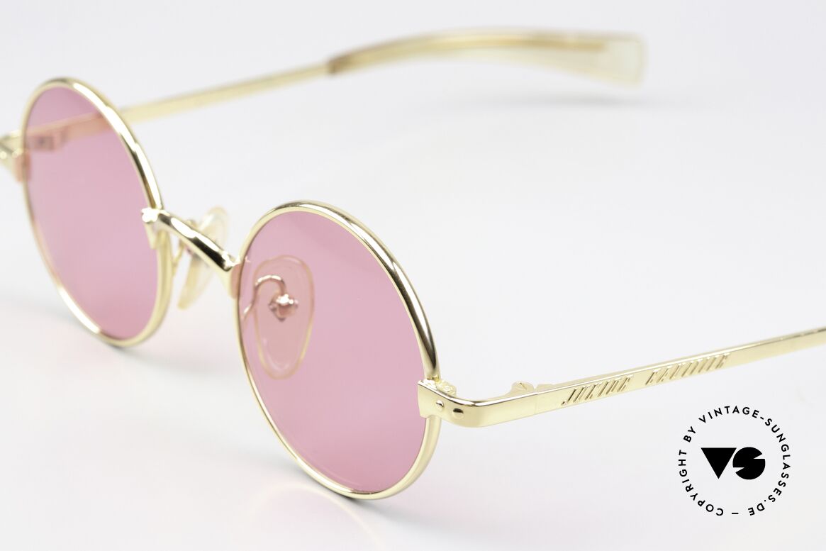 Jean Paul Gaultier 57-0173 Durch Die Rosarote Brille ..., pinke Gläser: durch die rosate Rose Brille sehen ;), Passend für Herren und Damen