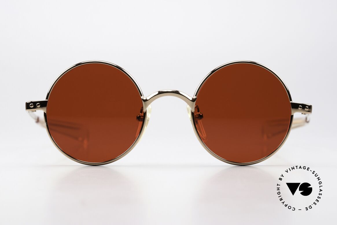 Jean Paul Gaultier 57-0173 Spass Gläser in 3D Rot, Mod. 57-0173, Größe 46/22; col. 3 Shiny Bronze, Passend für Herren und Damen