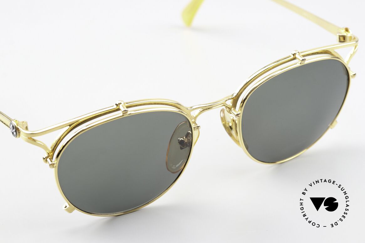 Jean Paul Gaultier 56-2171 Designer Panto Sonnenbrille, ungetragen; wie alle unsere vintage JPG Sonnenbrillen, Passend für Herren und Damen