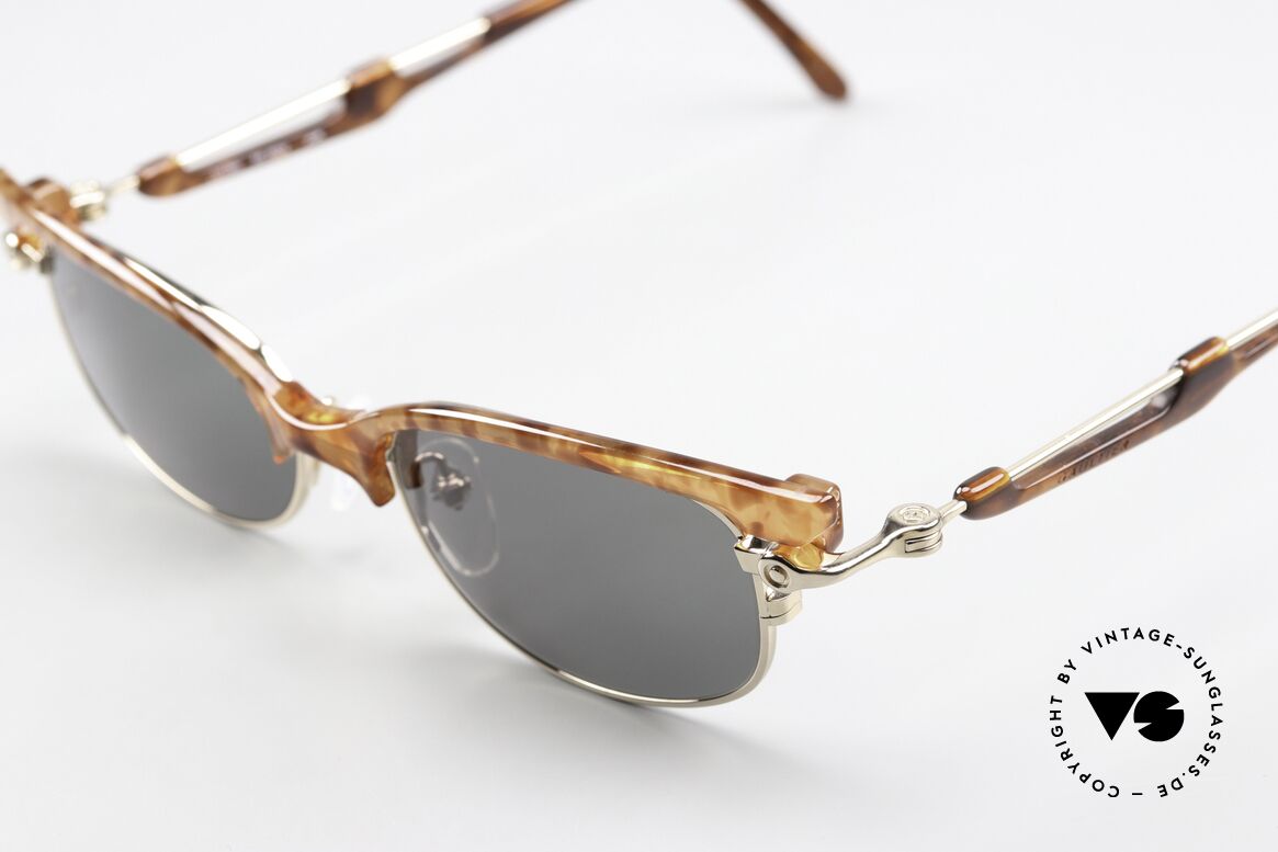Jean Paul Gaultier 56-0024 Geniale 2 in 1 Sonnenbrille, einzigartiges Design und Top-Qualität (Limited Edition), Passend für Damen