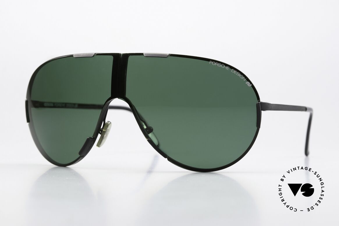 Porsche 5629 Herren Sonnenbrille Faltbar, geniales Porsche Faltmodel aus den 80ern, Passend für Herren