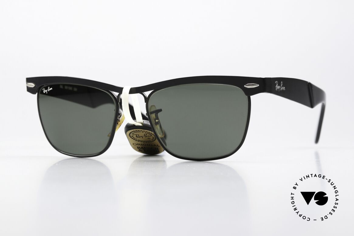 Ray Ban Wayfarer Metal Rare Alte Vintage Brille USA, WAYFARER (USA): der Ray-Ban Klassiker aus Metall, Passend für Herren und Damen