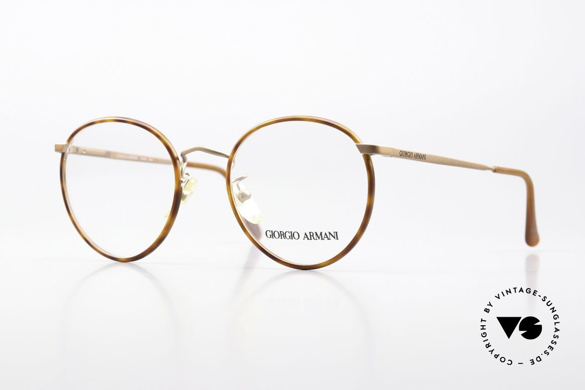 Giorgio Armani 145 Zeitlose Vintage Pantobrille, Armani Brille, Modell 145, Größe 51/20, 135, col 878, Passend für Herren