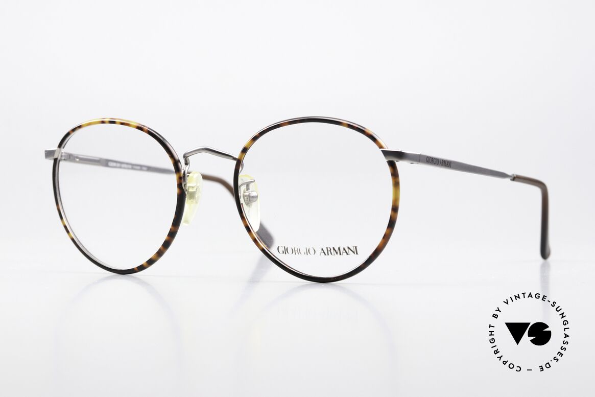 Giorgio Armani 145 Brillenklassiker 80er Jahre, Armani Brille, Modell 145, Größe 51/20, 135, col 879, Passend für Herren