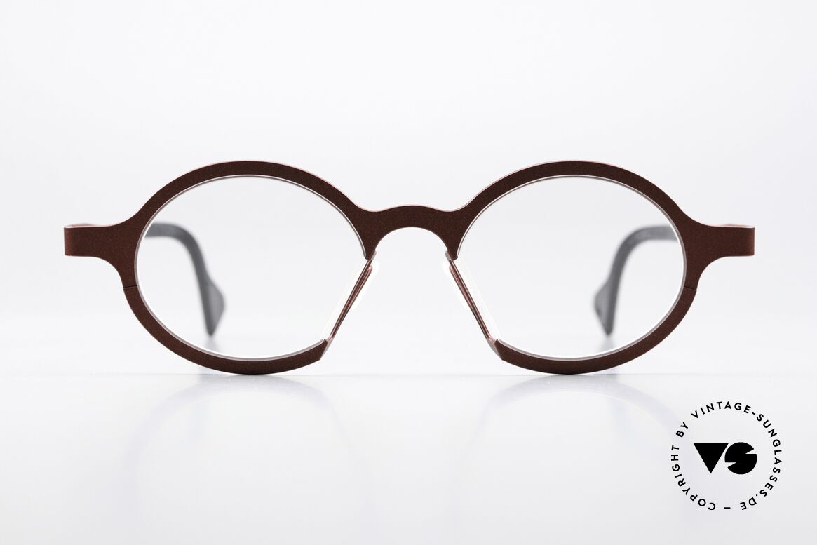 Theo Belgium James 6 Brille Der James Familie, künsterlische Damen- und Herrenbrille zugleich, Passend für Herren und Damen