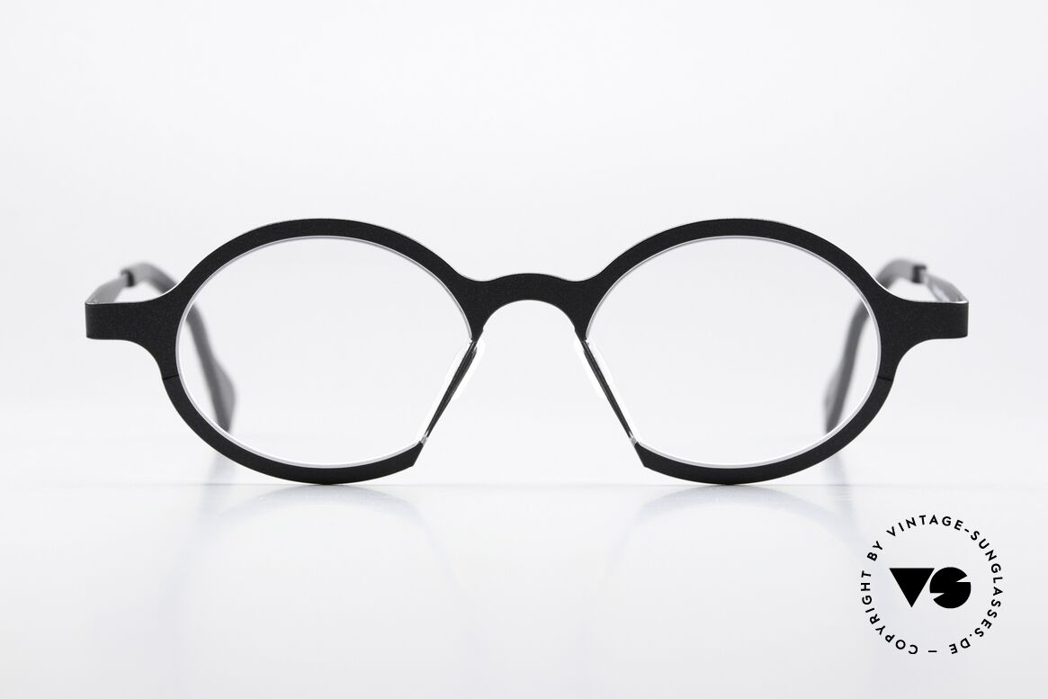 Theo Belgium James 6 Markante Designerbrille, künsterlische Damen- und Herrenbrille zugleich, Passend für Herren und Damen