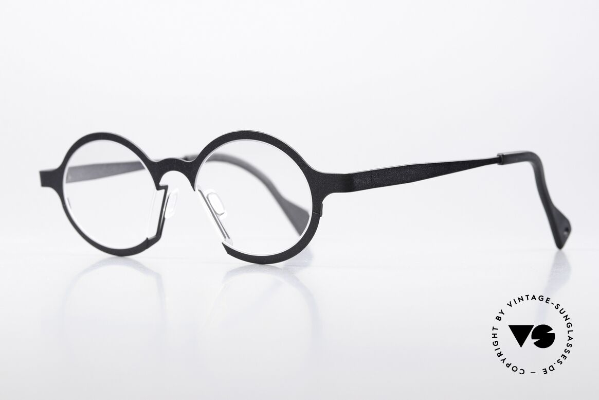 Theo Belgium James 6 Markante Designerbrille, breite, markante Brillenbrücke als Designmerkmal, Passend für Herren und Damen