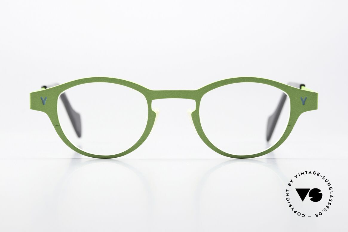 Theo Belgium Seventeen Titanium Brille In Mintgrün, Modell Seventeen in Color Code 786 (mintgrün), Passend für Herren und Damen