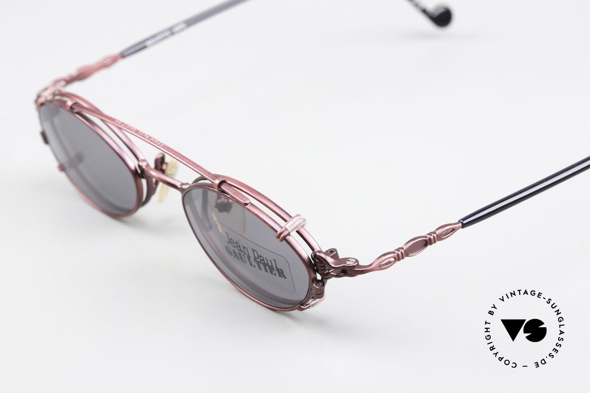 Jean Paul Gaultier 55-0013 Vintage Eyewear Von 1996, ungetragenes Designerstück: kostbar, selten und begehrt, Passend für Herren und Damen