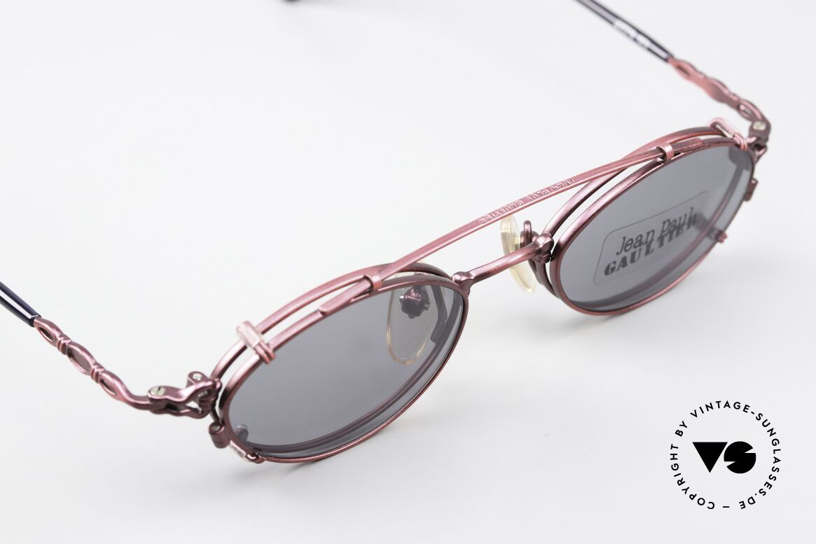Jean Paul Gaultier 55-0013 Vintage Eyewear Von 1996, KEINE Retrobrille, sondern ein über 30J. altes ORIGINAL, Passend für Herren und Damen
