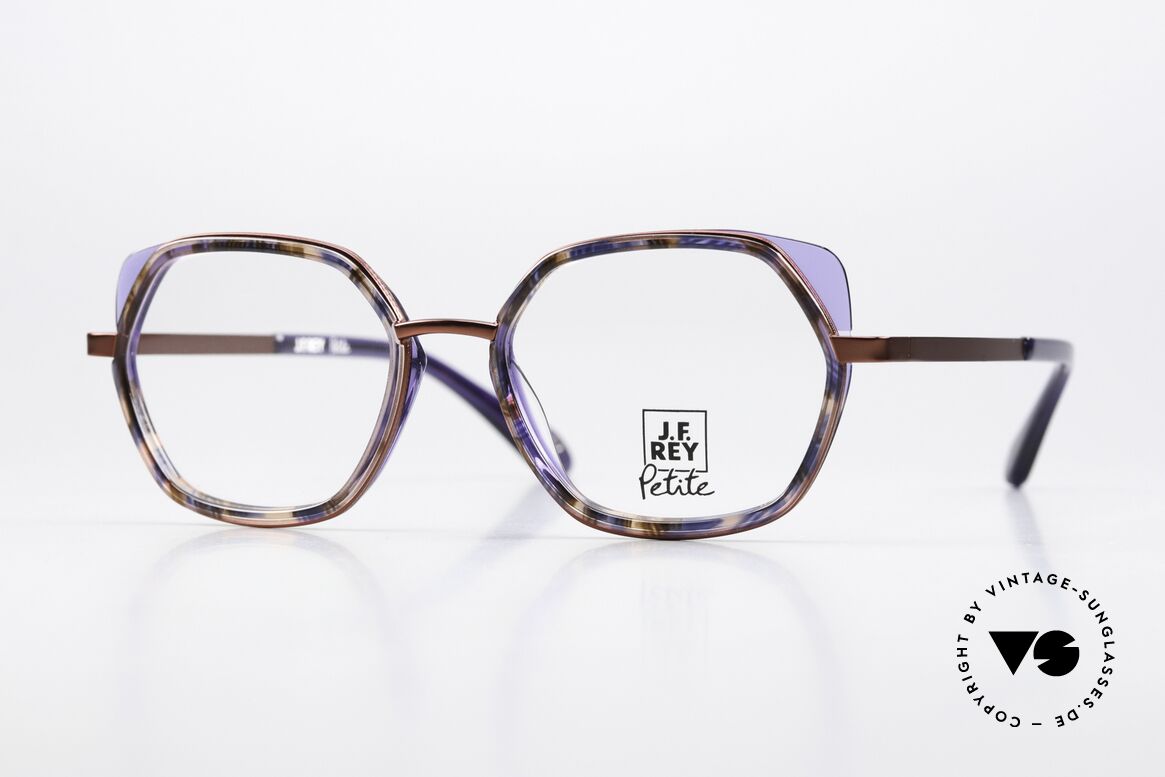 JF Rey PA095 Zauberhaftes Farbenspiel, J.F. Rey Brille, Modell PA095, color 7076, Gr. 48/17, Passend für Damen