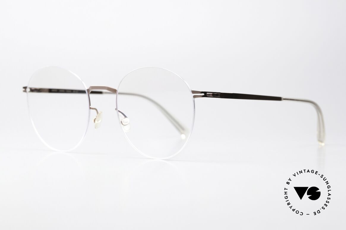 Mykita Tomomi Big Panto Design Eyewear, col. 392 = Purple Bronze Silver (für Damen & Herren), Passend für Herren und Damen