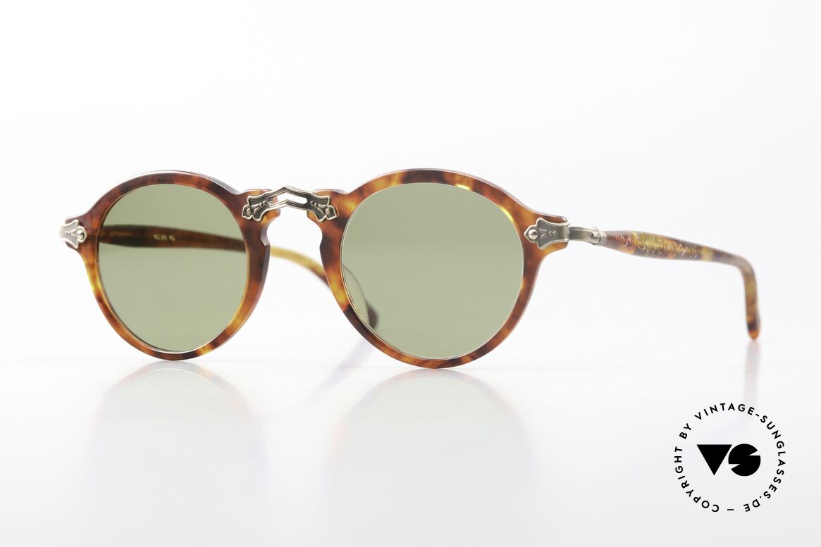 Matsuda 2837 Designer Pantobrille 90er, rare vintage MATSUDA Panto Designer-Sonnenbrille, Passend für Herren und Damen