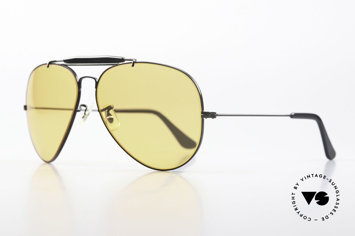 Ray Ban Outdoorsman II Ambermatic Changeable, produziert in den 70ern & 80ern v. Bausch&Lomb, Passend für Herren und Damen