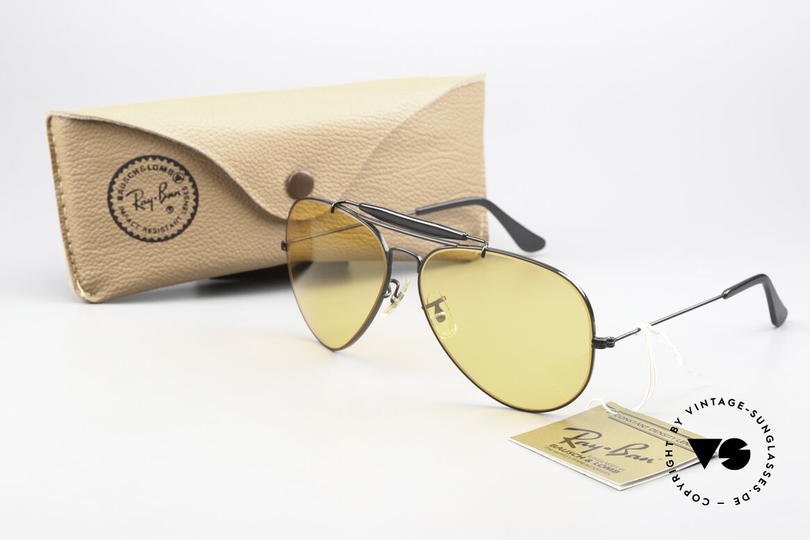Ray Ban Outdoorsman II Ambermatic Changeable, Größe: large, Passend für Herren und Damen