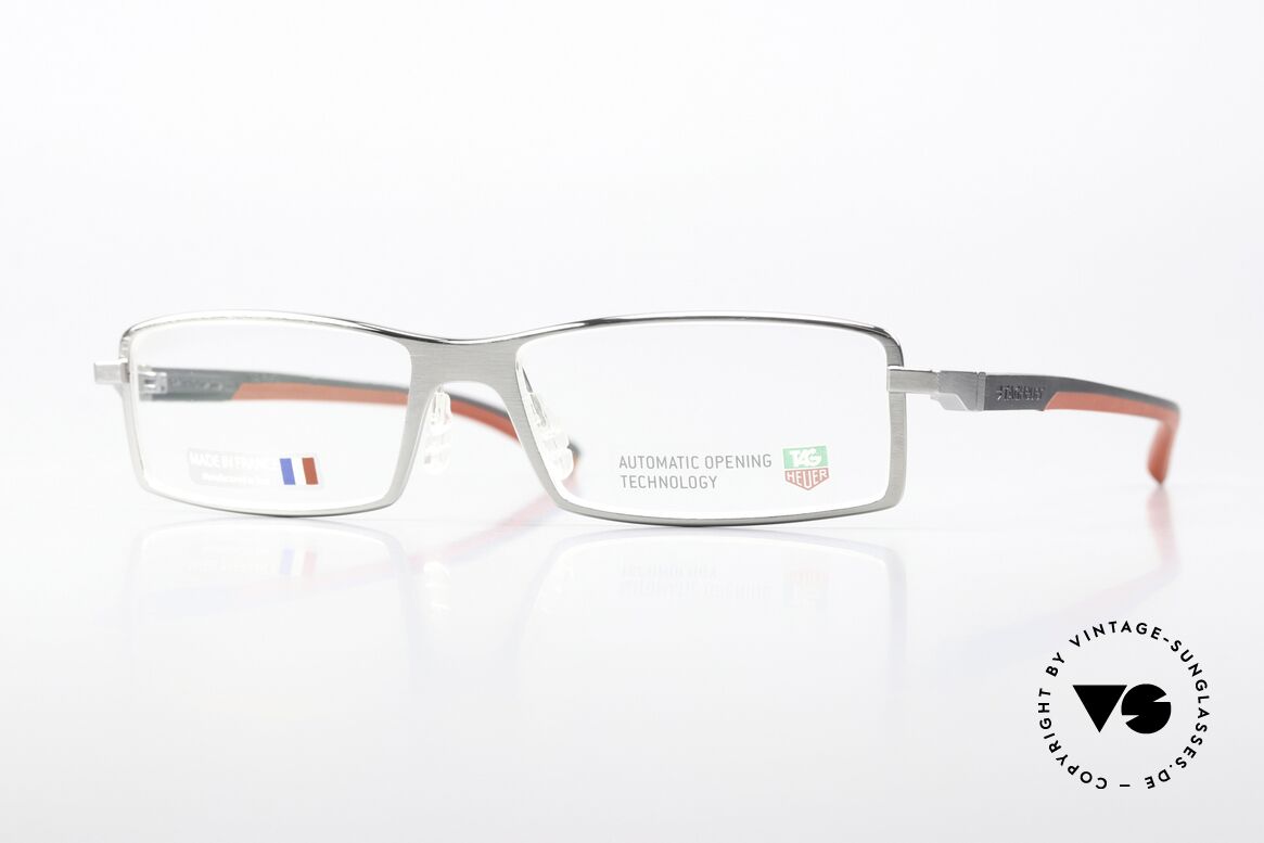 Tag Heuer 0802 Automatic Automatic Opening Tech, Tag Heuer Brille Mod. 0802, col. 002, Gr. 56-16, Passend für Herren