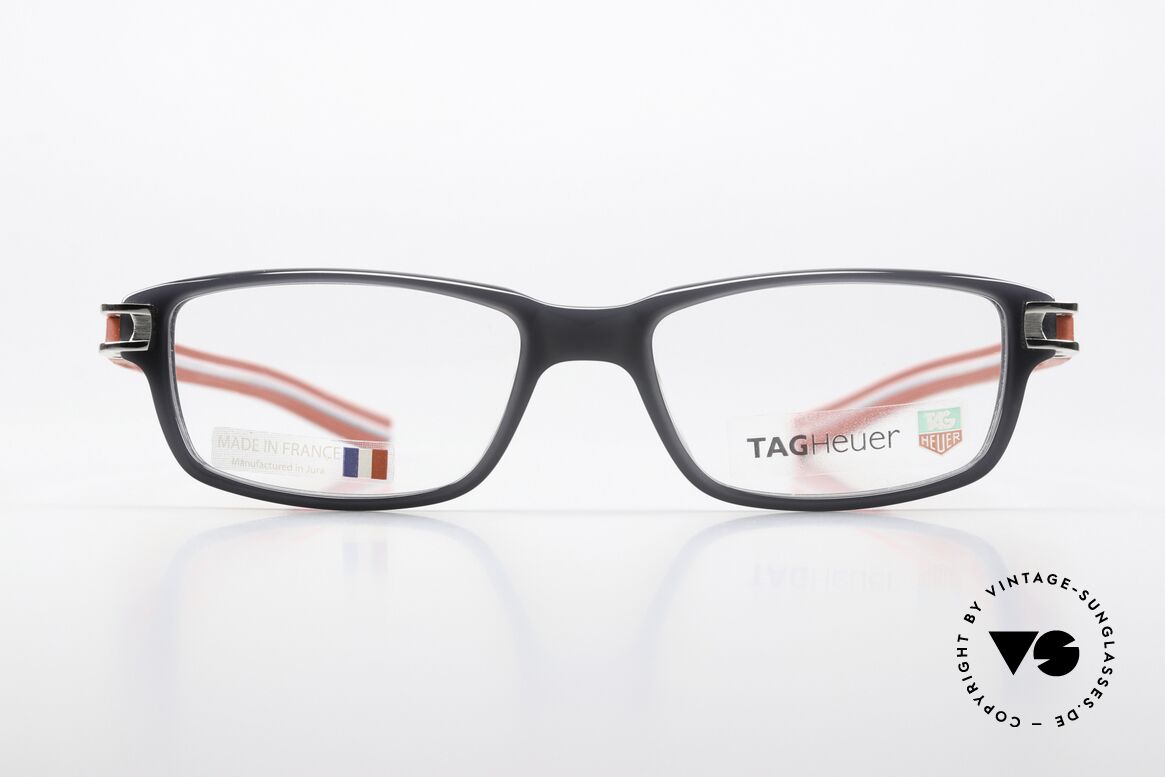 Tag Heuer 7602 Track Made in France Von 2010, Tag Heuer Brille Mod. 7602, col. 004, Gr. 52-17, Passend für Herren