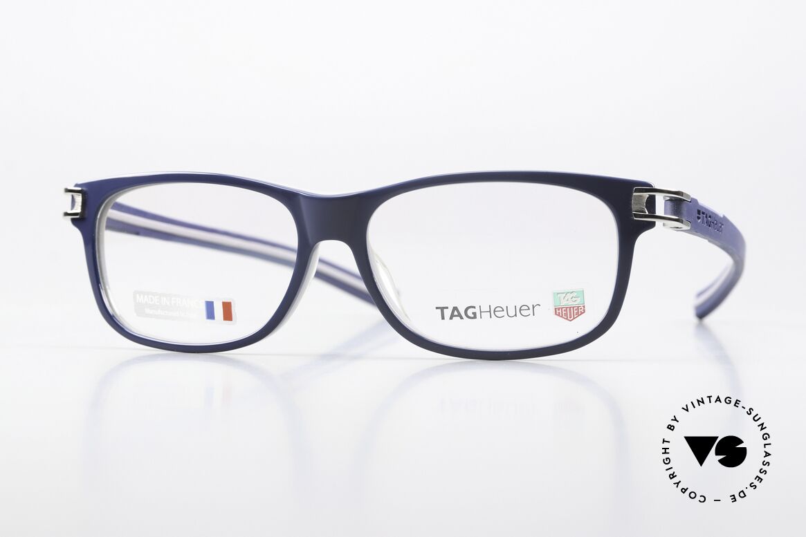 Tag Heuer 7606 Track Herrenbrille Made In France, Tag Heuer Brille Mod. 7606, col. 003, Gr. 54-14, Passend für Herren