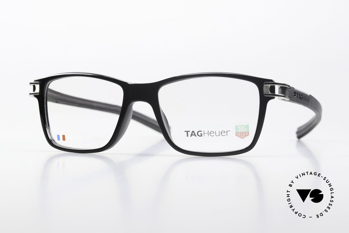 Tag Heuer 7603 Track Sportliche Herrenbrille 2010, Tag Heuer Brille Mod. 7603, col. 010, Gr. 50-17, Passend für Herren