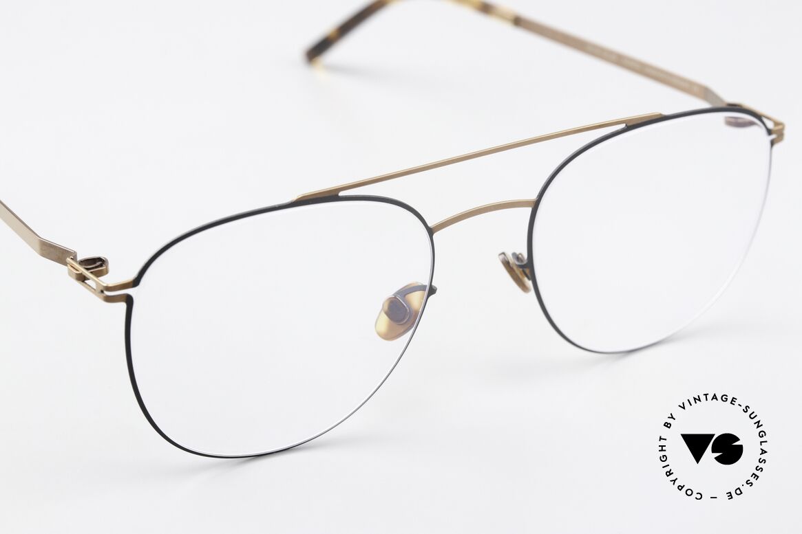 Mykita Nilsson Shiny Copper Black Frame, ungetragenes Modell; inklusive MYKITA Original-Etui, Passend für Herren