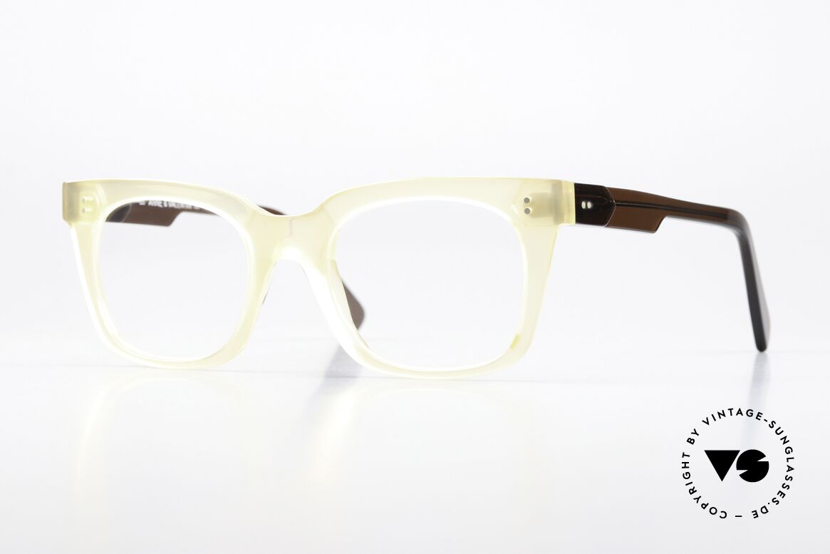 Anne Et Valentin Diddley Markante Azetat Fassung, Anne & Valentin Azetat Brille; transluzent braun, Passend für Herren und Damen