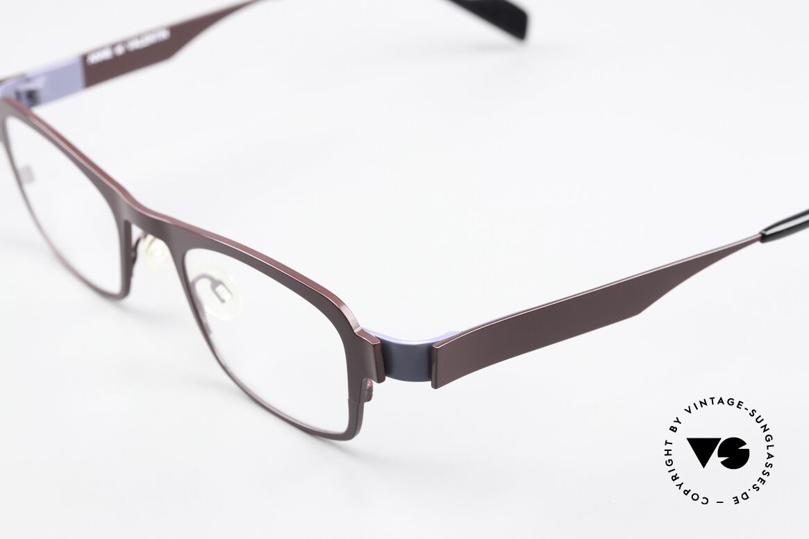 Anne Et Valentin West Designerbrille Titanium, kreieren & leben seit 1980 für ihre eigene Kollektion, Passend für Herren und Damen