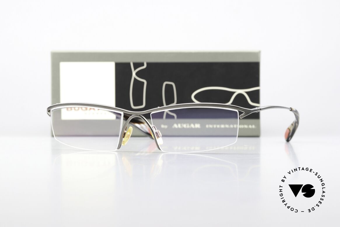 Bugatti 206 Odotype Luxus Designerbrille Nylor, Größe: large, Passend für Herren