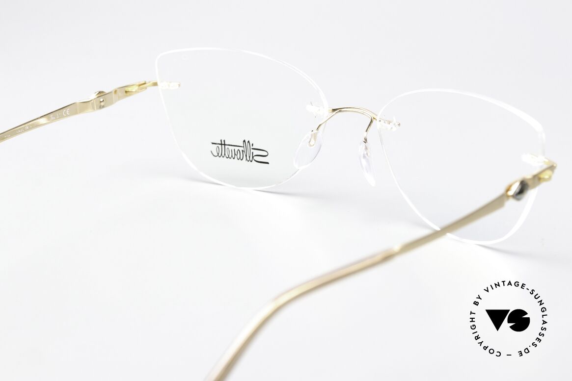 Silhouette 5513 Damenbrille Swarovski Stein, Größe: medium, Passend für Damen