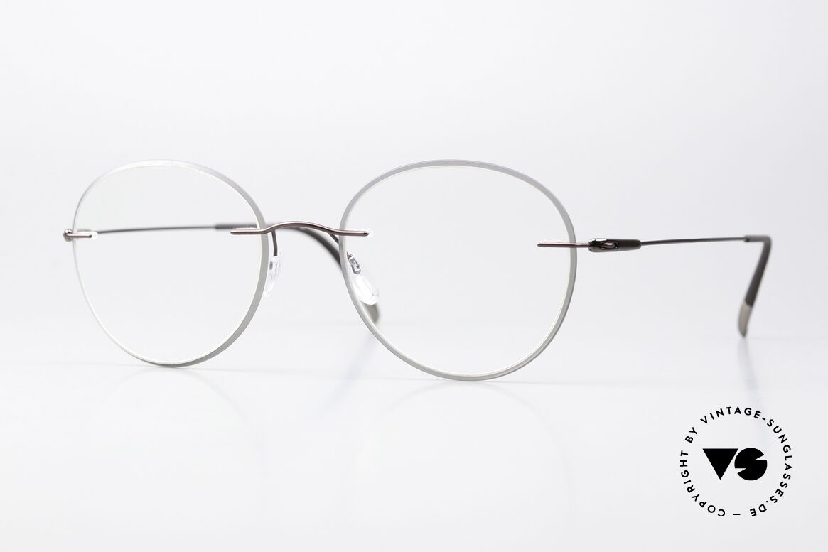 Silhouette 5500 Colorwave Core Accent Serie, Silhouette 5500 GY 6140 Brille in Größe 51-21, 150, Passend für Herren und Damen
