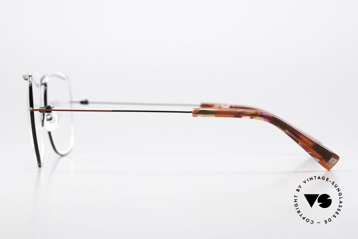 JF Rey JF2921 Damenbrille Schwarz Und Rot, entsprechend passt diese Marke in keine "Schublade", Passend für Damen
