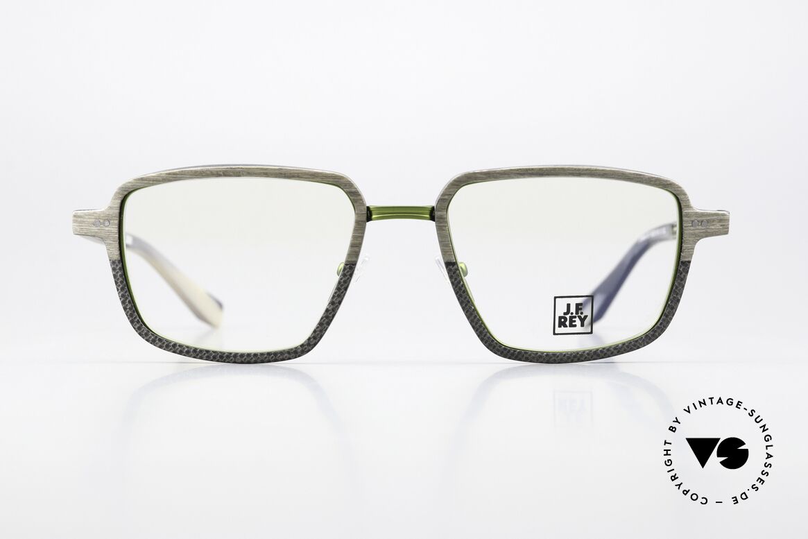 JF Rey JF3046 Holzmaserung Und Carbon, J.F. Rey Brille, Mod JF3046, color 4217, XL Gr. 55-20, Passend für Herren und Damen