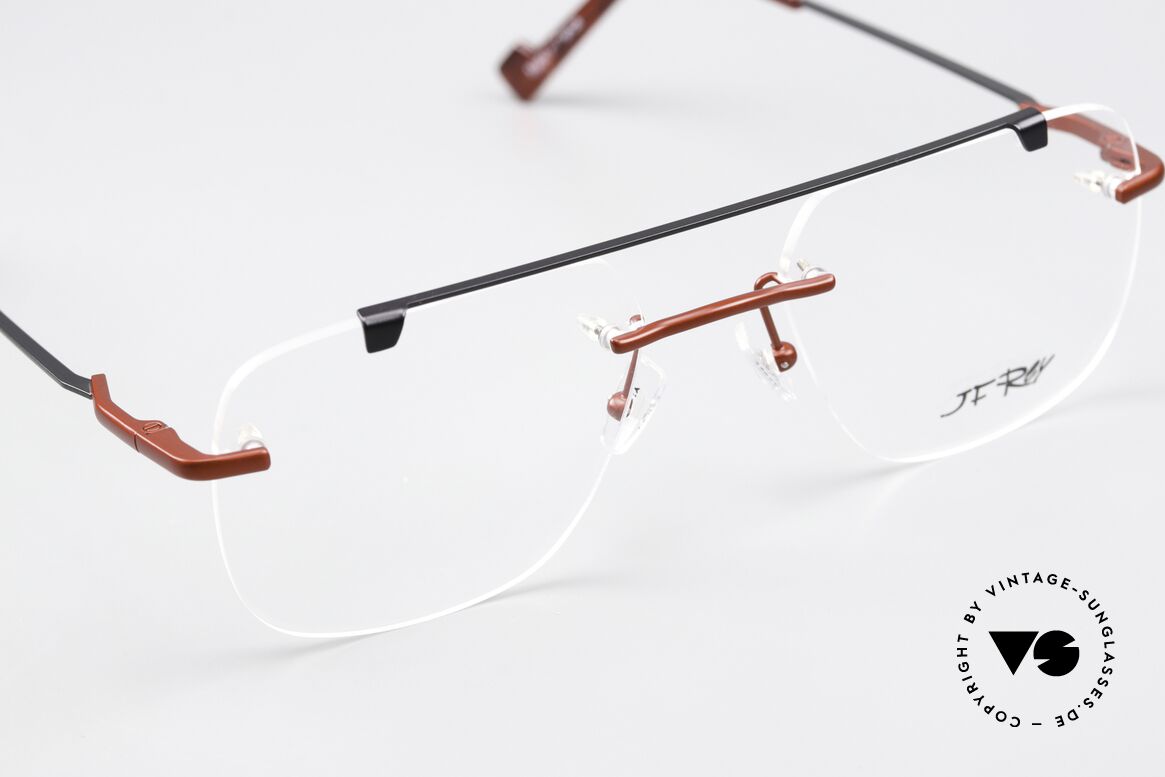 JF Rey JF2852 Markante Randlose Brille, ein 2018er Randlosmodell in interessanter Kolorierung, Passend für Herren und Damen