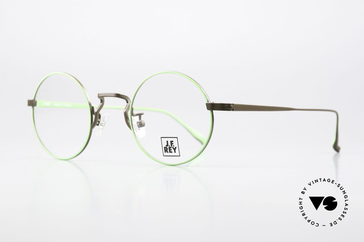 JF Rey JF3013 Runde Brille Mintgrün Braun, JF Rey steht für lebendige Farben und Formen sowie, Passend für Herren und Damen